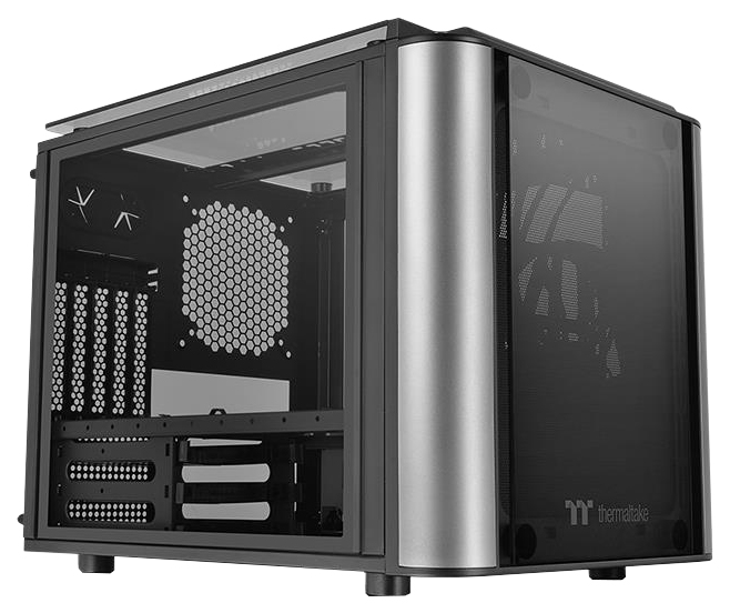 Корпус Thermaltake Level 20 VT черный без БП mATX 1x200mm 2xUSB2.0 2xUSB3.0 audio bott PSU
