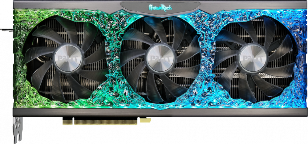 Видеокарта Palit PCI-E 4.0 PA-RTX3080Ti GAMEROCK 12GB NVIDIA GeForce RTX 3080TI 12288Mb