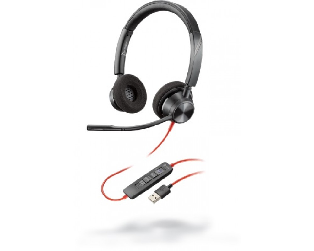 Гарнитура проводная Blackwire 3320, BW3320-M USB-A