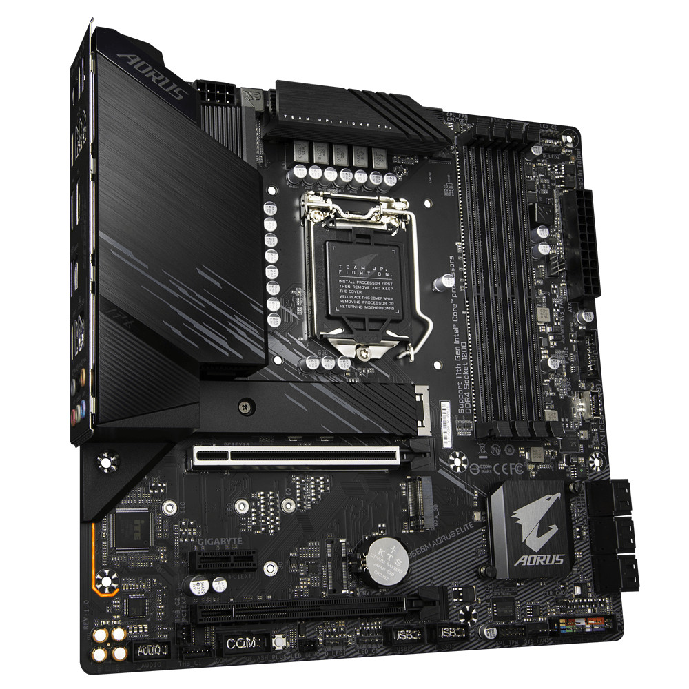 Материнская плата Gigabyte B560M AORUS ELITE Soc-1200 Intel B560 4xDDR4 mATX