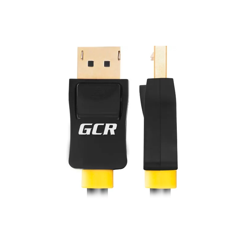 GCR Кабель PROF 10.0m DisplayPort v1.4, 8 K 60Hz, 4 K 165Hz, 20M/20M, черный, ферритовые кольца