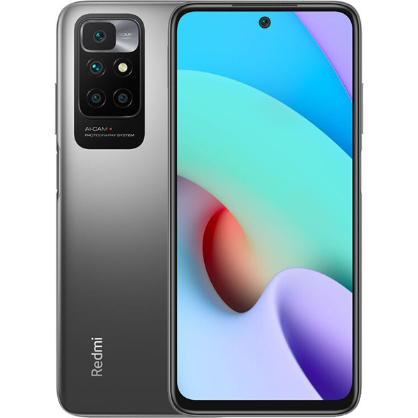 Смартфон Xiaomi Redmi 10 NFC 4/128 ГБ RU, серый карбон
