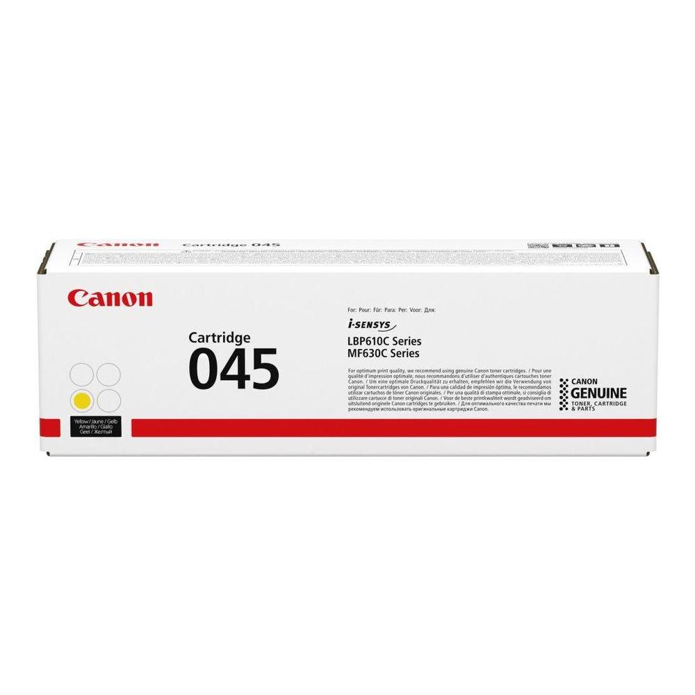 Картридж лазерный Canon 045 Y 1239C002 желтый (1300стр.) для Canon i-SENSYS MF630