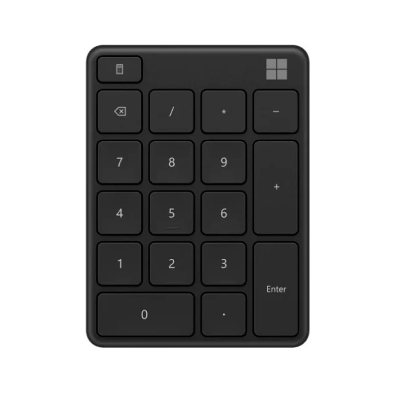 Клавиатура Microsoft Bluetooth Number pad 23O-00006, Black