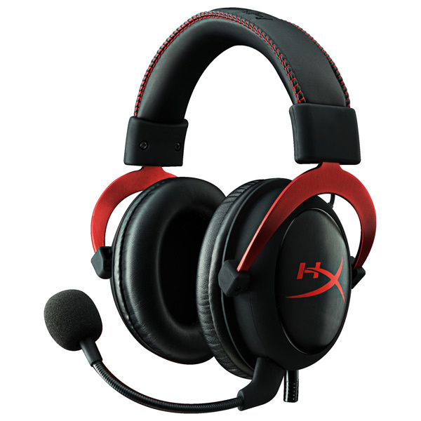 Наушники с микрофоном HyperX Cloud II черный/красный 1м мониторные оголовье (4P5M0AA)