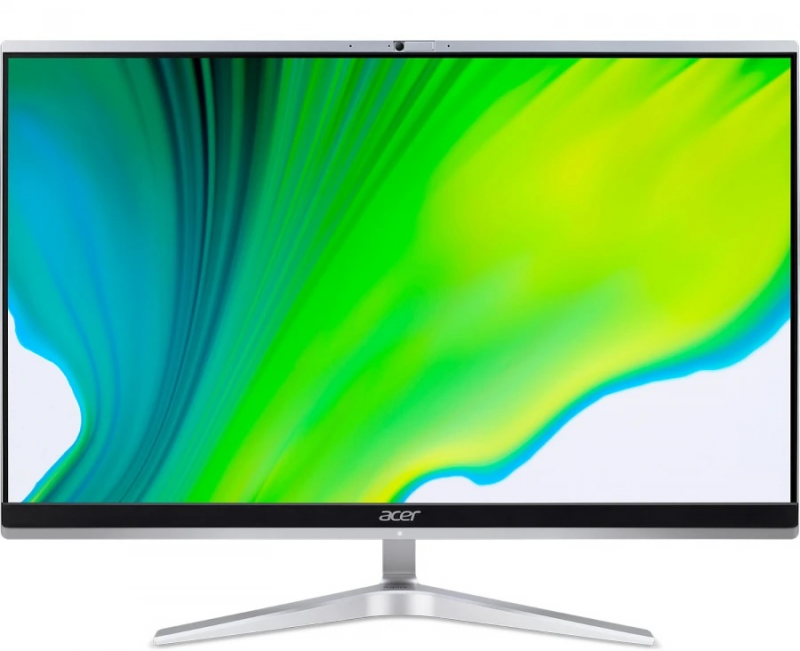 Моноблок ACER Aspire C22-1650 All in One CPU Core i5 i5-1135G7 Частота процессора 2400 МГц 21.5" 1920x1080/8Гб DDR4/256Гб/Iris Xe Graphics встроенная ENG/RUS/Endless OS серебристый Аксессуары в комплекте Wireless Keyboard & Mouse DQ.BG6ER.002