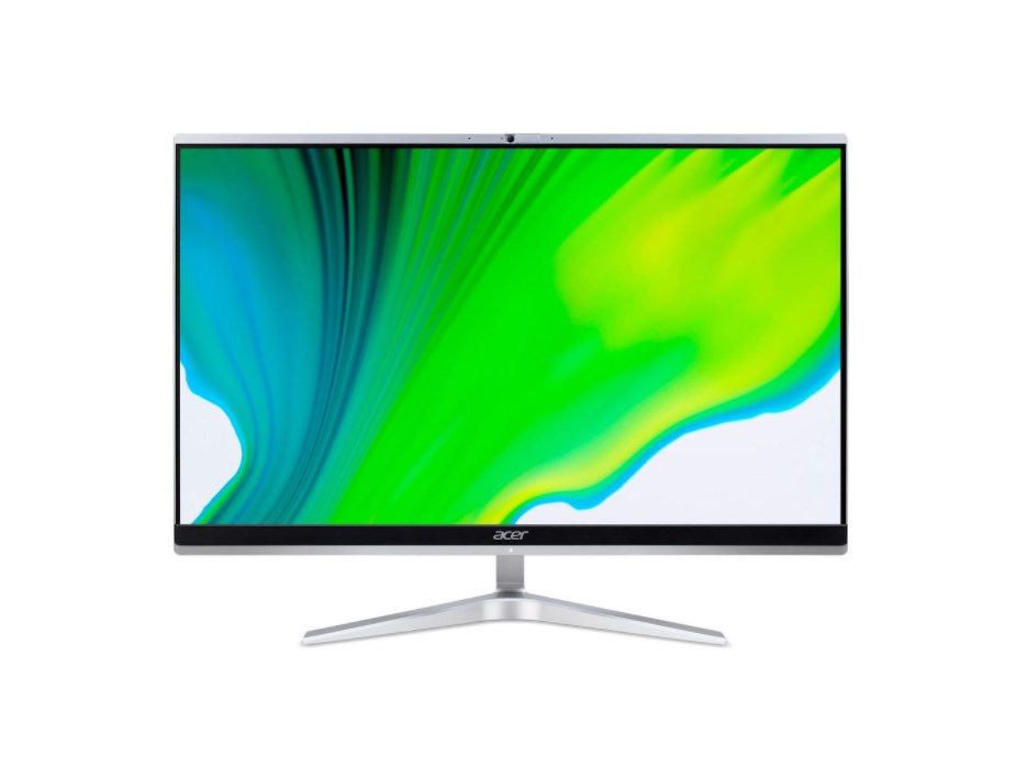 Моноблок ACER Aspire C22-1650 All in One CPU Core i5 i5-1135G7 Частота процессора 2400 МГц 21.5" 1920x1080/8Гб DDR4/256Гб/Iris Xe Graphics встроенная ENG/RUS/Endless OS серебристый Аксессуары в комплекте Wireless Keyboard & Mouse DQ.BG6ER.002