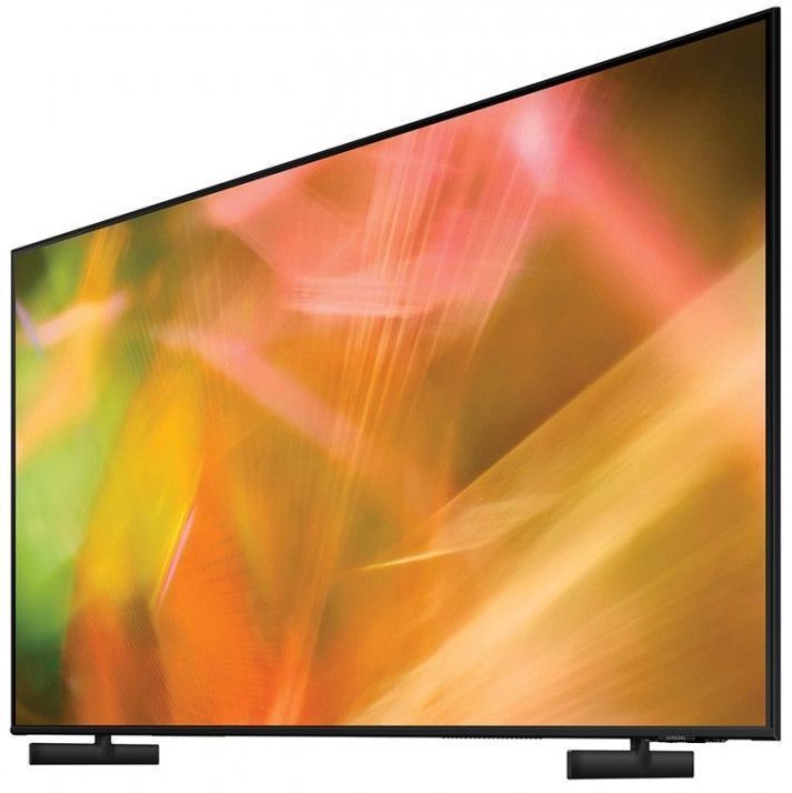 55" Телевизор Samsung UE55AU8000UXCE, Crystal UHD, 4K Ultra HD, черный, SMART TV, Tizen OS