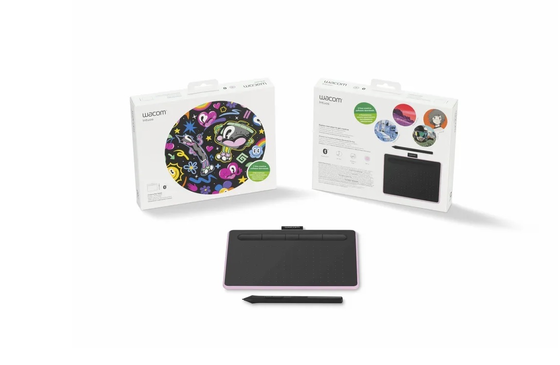 Графический планшет Wacom Intuos S Bluetooth Berry