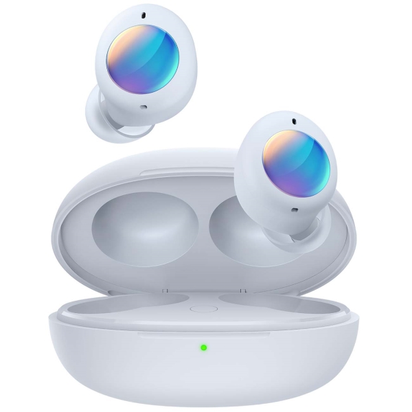 Гарнитура вкладыши Realme Buds Air 2 NEO RMA2008 серый беспроводные bluetooth в ушной раковине