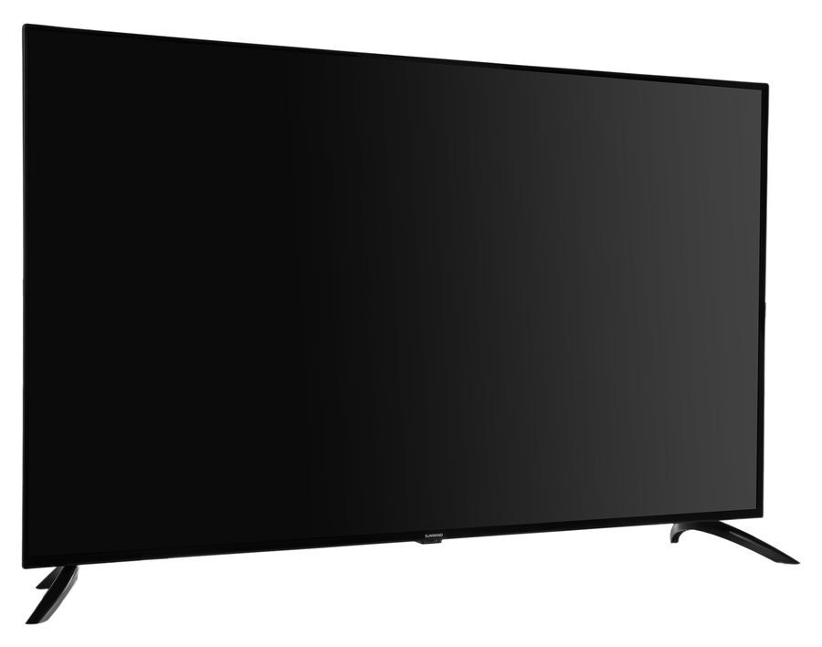 55" Телевизор SunWind SUN-LED55XU11, 4K Ultra HD, черный, SMART TV, Салют ТВ