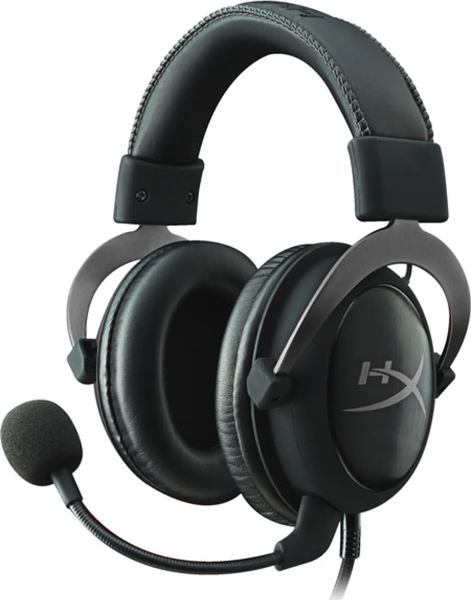 Наушники с микрофоном HyperX Cloud II черный/серый 1м мониторные оголовье (4P5L9AA)