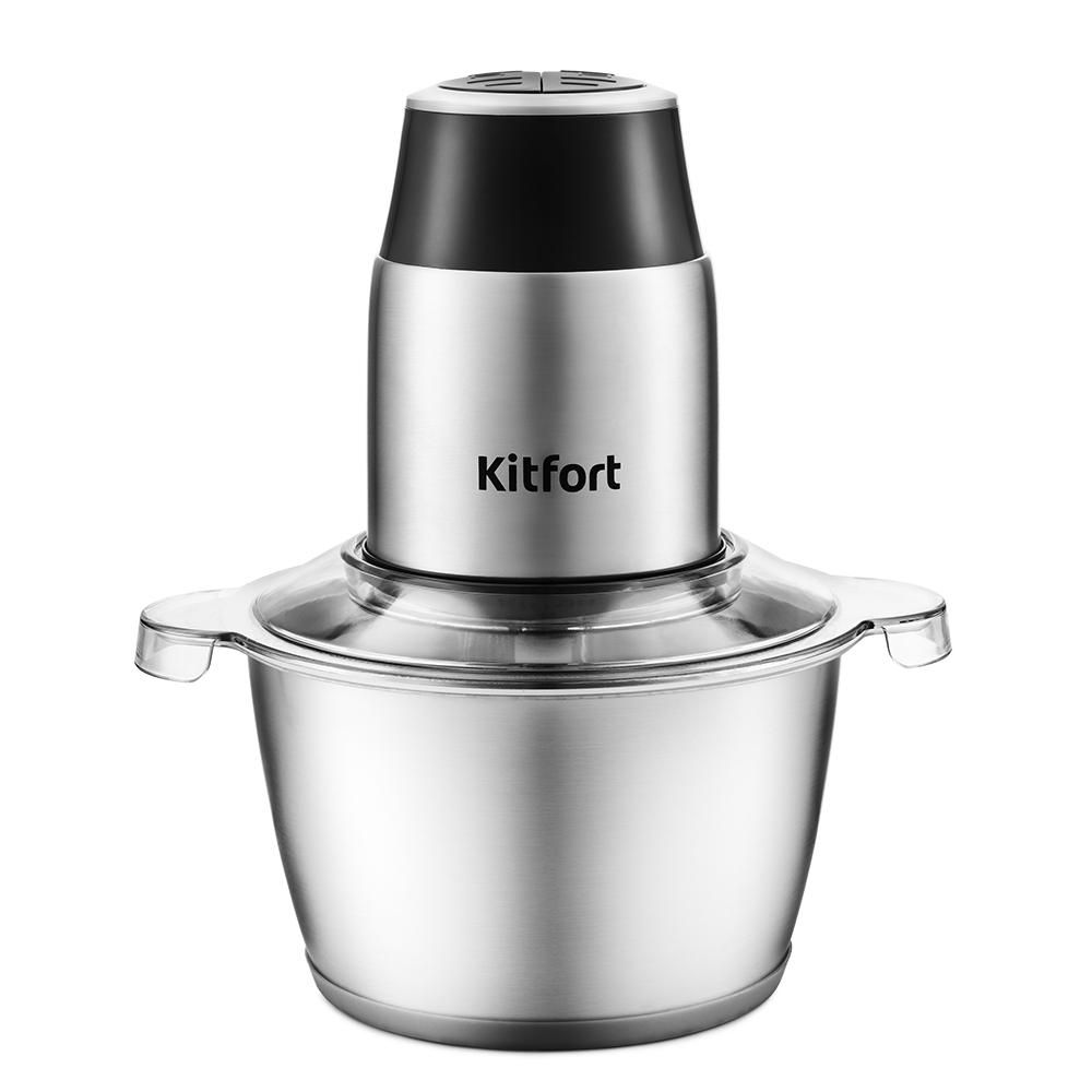 Измельчитель электрический Kitfort КТ-3024 2л. 350Вт серебристый