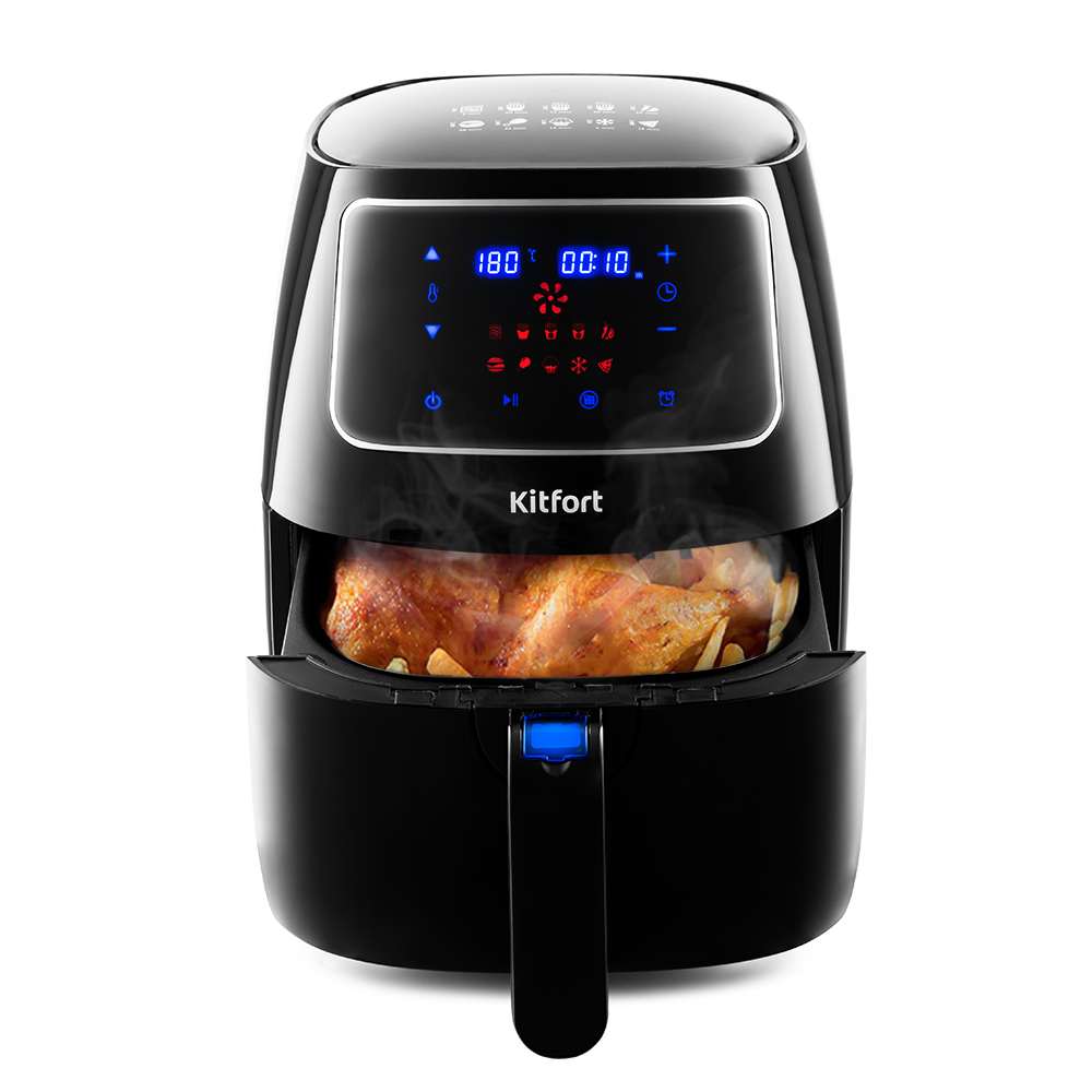 Аэрогриль Kitfort KT-2211 1400Вт черный