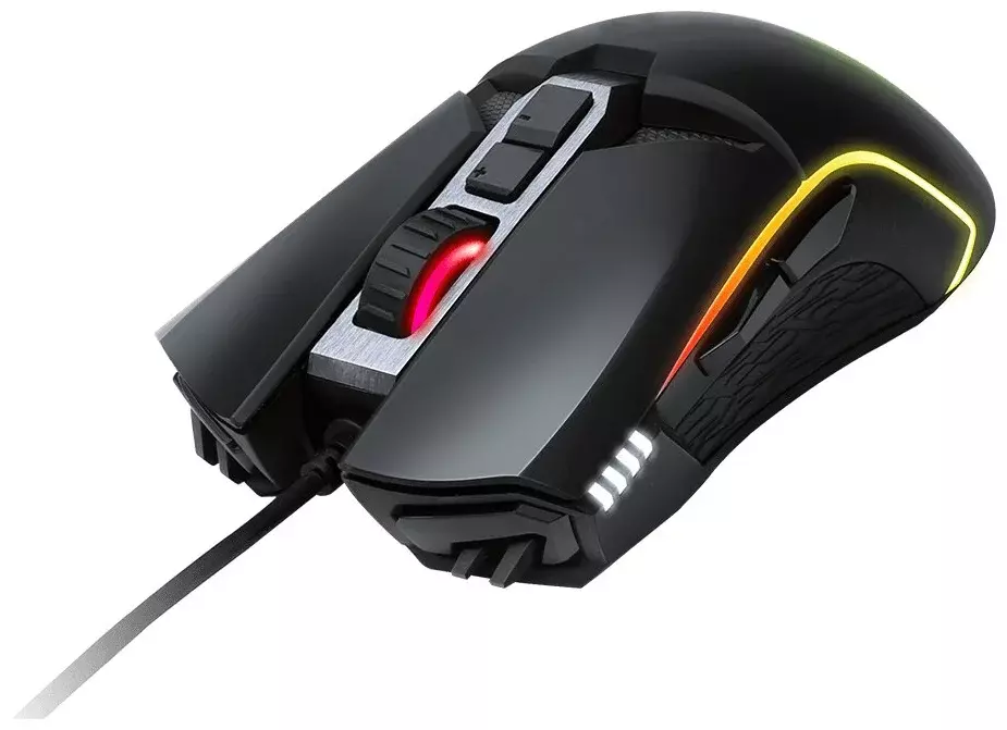 Мышь AORUS M5/USB MICE/IR/BK AORUS M5 игровая, проводная (USB, 1.8м), 16000dpi, RTL