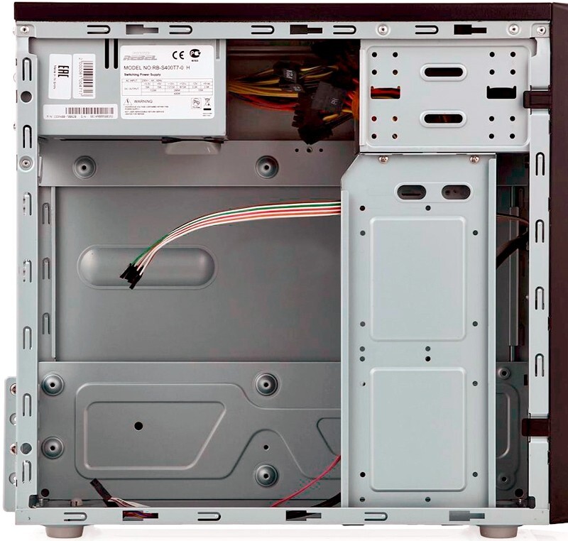 Корпус Mini Tower InWin ENR708 Black 450W  RB-S450T7-0  2*USB 3.0+2*USB 2.0+Audio mATX