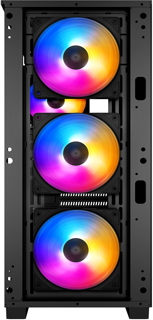 Корпус Deepcool MATREXX 50 без БП, большое боковое окно, черный, ATX