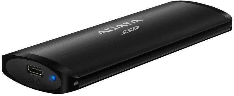 Твердотельный накопитель ADATA External SSD SE760, 256GB, Black
