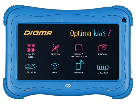 Планшет Digma Optima Kids 7 RK3126C  голубой