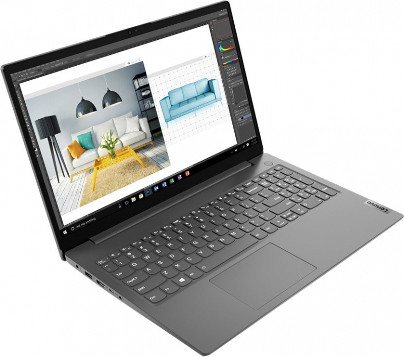 Ноутбук Lenovo V15 G2 ITL Core i3 1115G4 8Gb 256Gb 15.6" IPS FHD  Free DOS black WiFi BT Cam