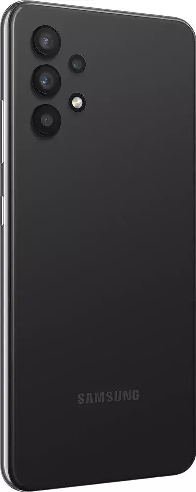 Смартфон Samsung SM-A325F Galaxy A32 128Gb 6Gb черный моноблок 3G 4G 2Sim 6.4" 1080x2400 Android 11 64Mpix 802.11 a/b/g/n/ac NFC GPS GSM900/1800 GSM1900 TouchSc microSD max1024Gb