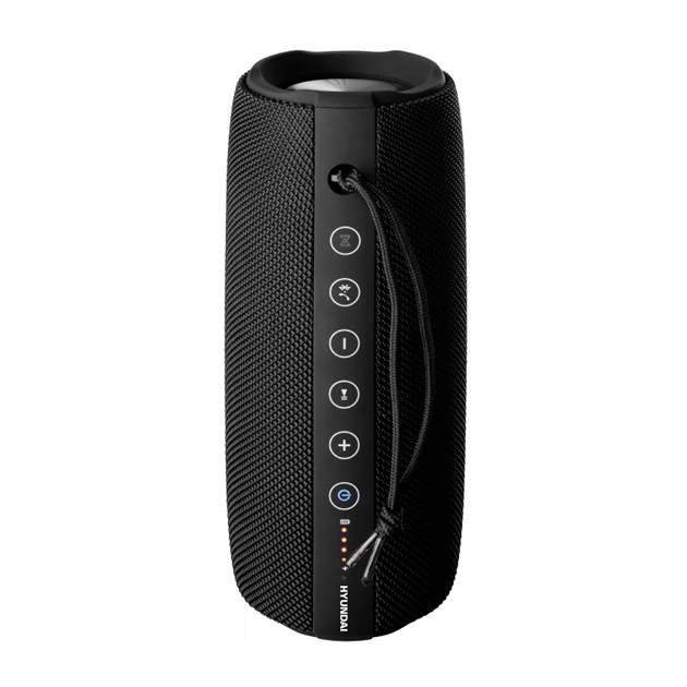 Колонка порт. Hyundai H-PAC340 черный 20W 1.0 BT/3.5Jack/USB 10м 5000mAh