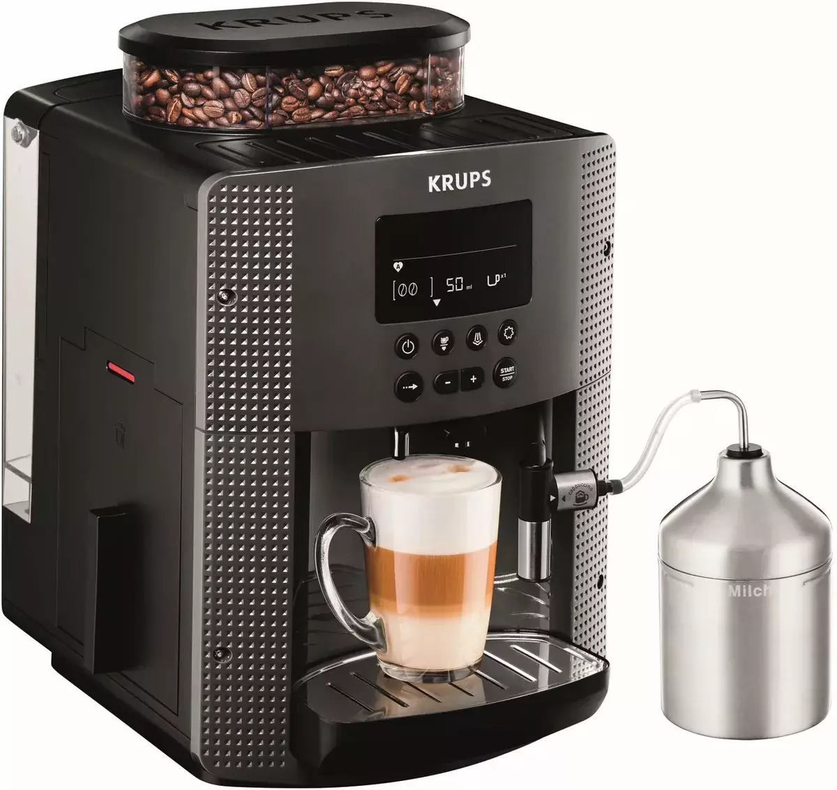 Кофемашина Krups Essential EA816B70 1450Вт серебристый