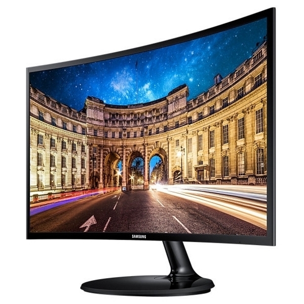 Монитор LCD Samsung 27" C27F390FHI черный {VA curved LED 1920x1080 4ms 16:9 250cd 178гр/178гр HDMI D-Sub} [LC27F390FHIXRU]