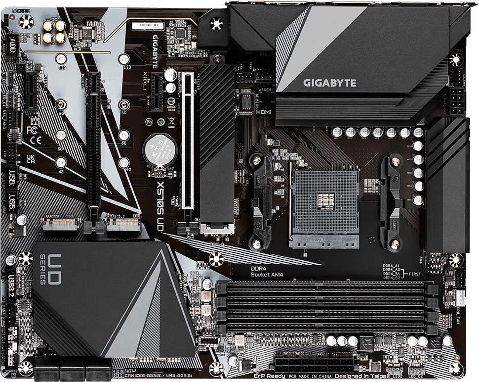 Материнская плата X570S UD, Socket AM4, AMD X570, ATX