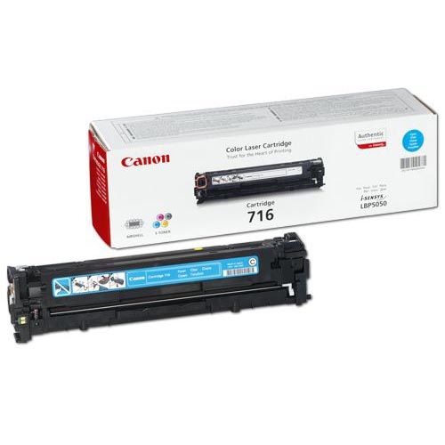 Картридж лазерный Canon 716C 1979B002 голубой (1500стр.) для Canon LBP5050/5050N