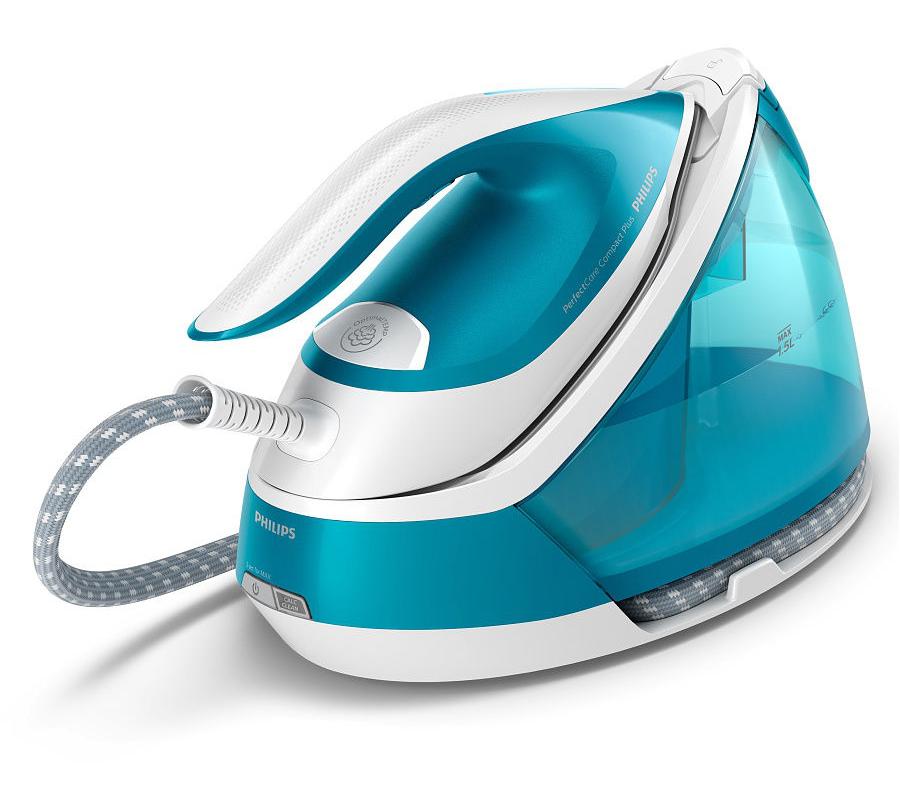 Парогенератор Philips GC7920/20 PerfectCare Compact Plus синий/белый