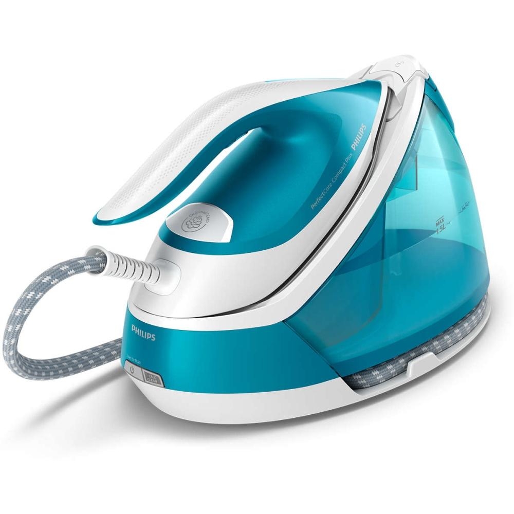 Парогенератор Philips GC7920/20 PerfectCare Compact Plus синий/белый
