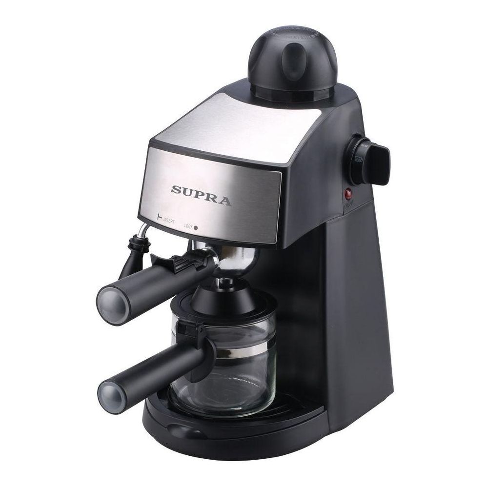 Кофеварка эспрессо Supra CMS-1005 800Вт черный