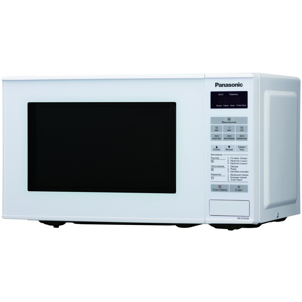 Микроволновая Печь Panasonic NN-ST251WZPE 20л. 800Вт белый