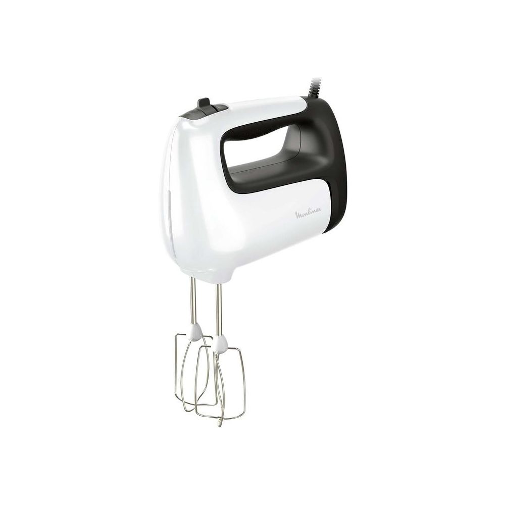 Миксер ручной Moulinex HM460110 500Вт белый/черный