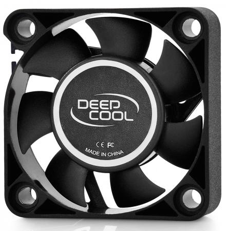 Вентилятор DEEPCOOL XFAN 40 [40 x 40 мм, 3 pin / Molex, 4500 об/мин - 4500 об/мин, 24.3 дБ - 24.3 дБ, в комплекте - 1 шт.]