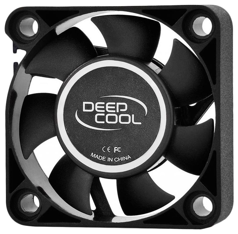 Вентилятор DEEPCOOL XFAN 40 [40 x 40 мм, 3 pin / Molex, 4500 об/мин - 4500 об/мин, 24.3 дБ - 24.3 дБ, в комплекте - 1 шт.]