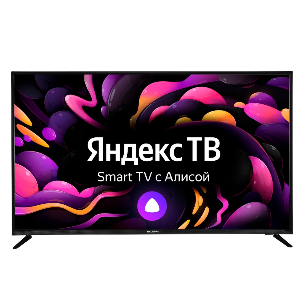 55" Телевизор Hyundai H-LED55FU7001, 4K Ultra HD, черный, SMART TV, Яндекс.ТВ