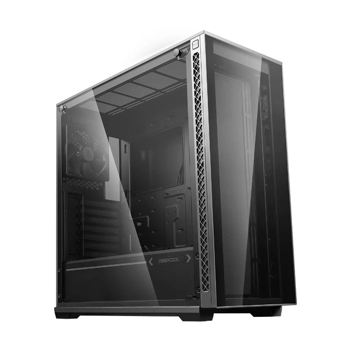 Корпус Deepcool MATREXX 70 без БП, большое боковое окно, черный, E-ATX