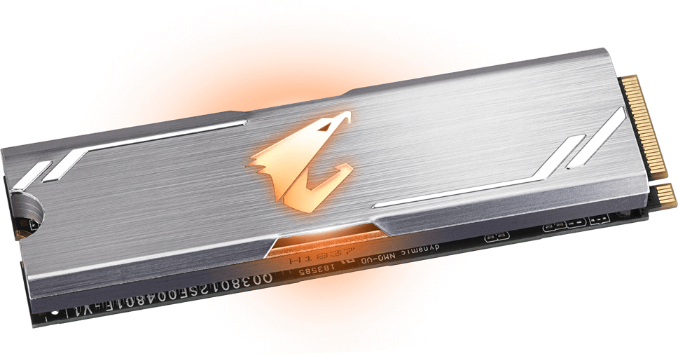 Твердотельный накопитель Gigabyte Aorus RGB GP-ASM2NE2256GTTDR