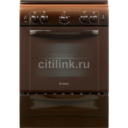 Плита Газовая Gefest 6100-02 0010 коричневый реш.чугун