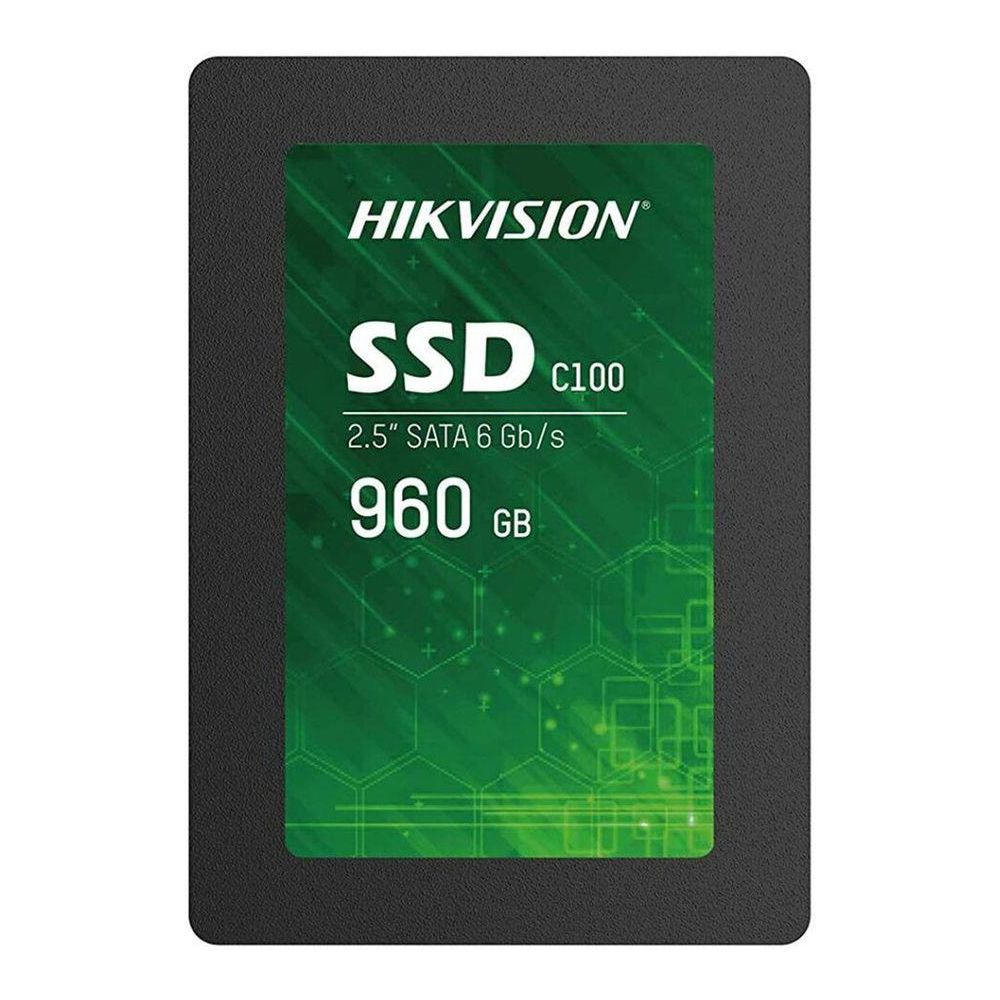 SSD 2.5" HIKVision 960GB С100 Series <HS-SSD-C100/960G> (SATA3, up to 550/500MBs, 3D TLC, 320TBW)