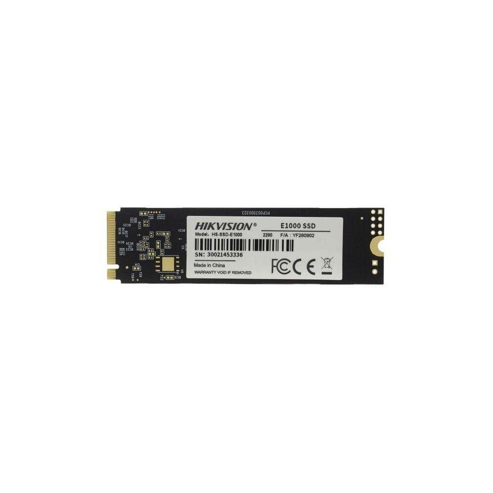 1024 ГБ SSD M.2 накопитель HIKVision E1000 [PCI-E 3.x x4, чтение - 2100 Мбайт/сек, запись - 1800 Мбайт/сек, NVM Express]