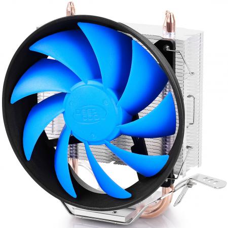 Кулер DEEPCOOL GAMMAXX 200T RET {Soc-775/115, AM2/АМ3/FM1/K8}