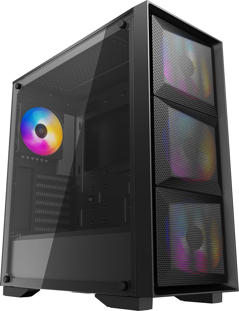 Корпус Deepcool MATREXX 50 MESH 4FS без БП, боковое окно (закаленное стекло)