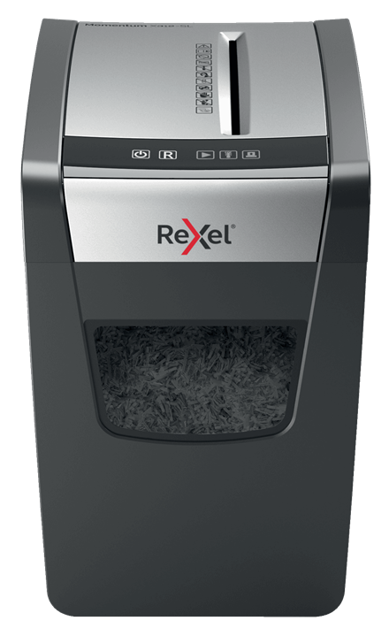 Шредер Rexel Momentum X312-SL (секр.P-3) фрагменты 12лист. 23лтр. скрепки скобы