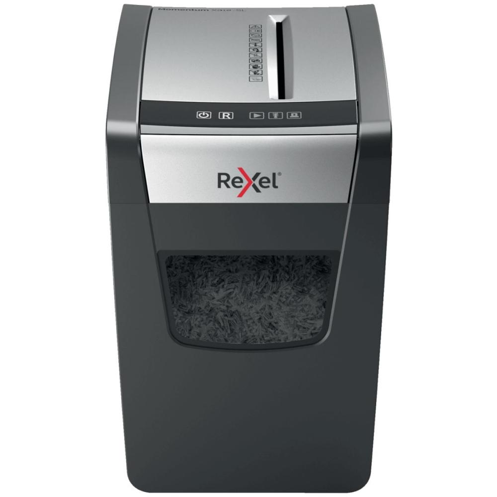 Шредер Rexel Momentum X312-SL (секр.P-3) фрагменты 12лист. 23лтр. скрепки скобы