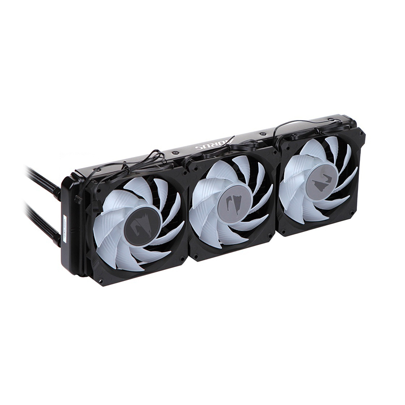 Кулер ЦП GIGABYTE WATERFORCE 360 LGA1200/LGA1366/LGA2011/LGA2066/sTRX4 56,47 фут3/мин Вес 2 кг AORUSWATERFORCE360