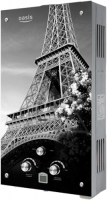Проточный газовый водонагреватель 10 GLASS 20 EG OASIS