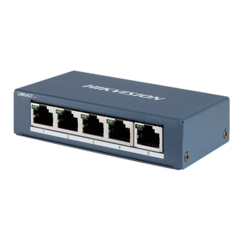 Коммутатор Hikvision DS-3E0505-E 5G неуправляемый